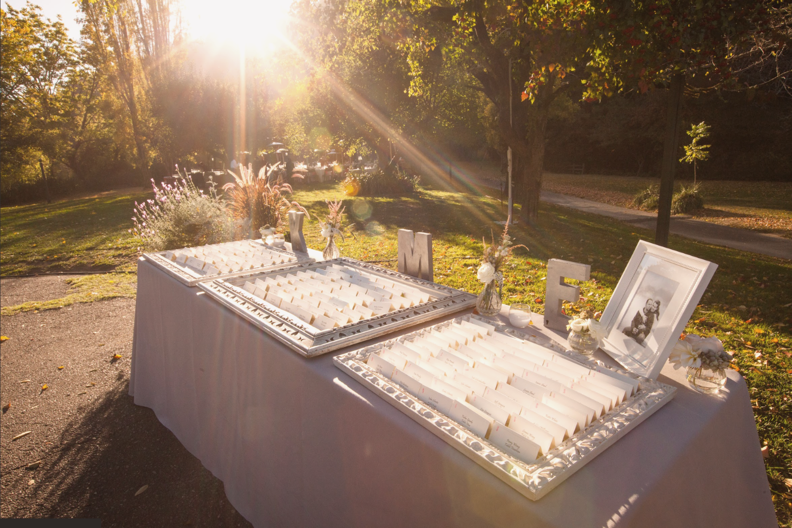 Escort card table