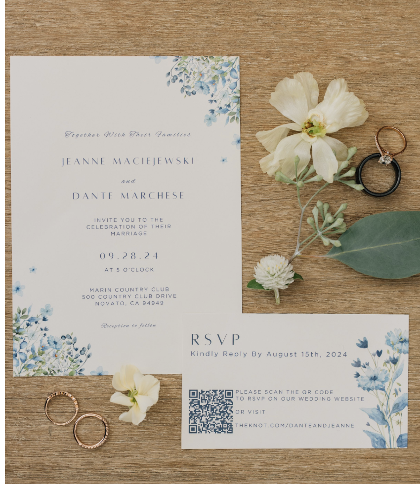 Wedding invitation suite