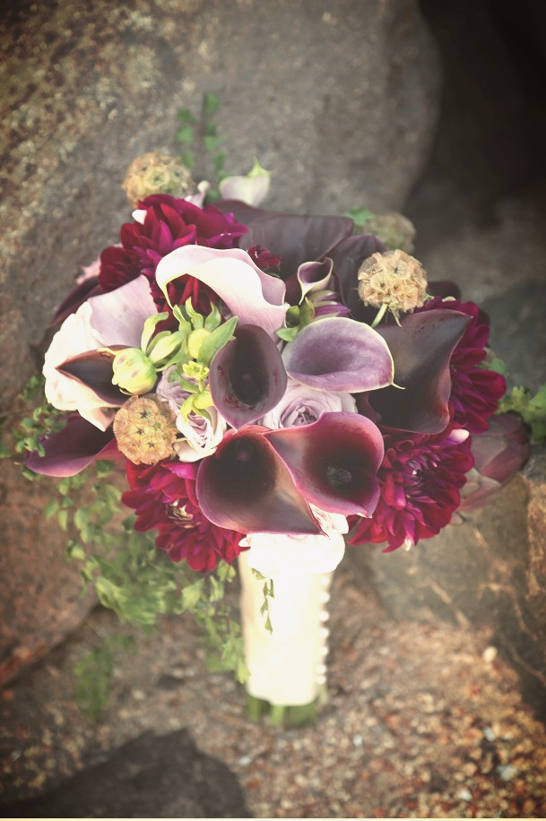 Calla lily bouquet